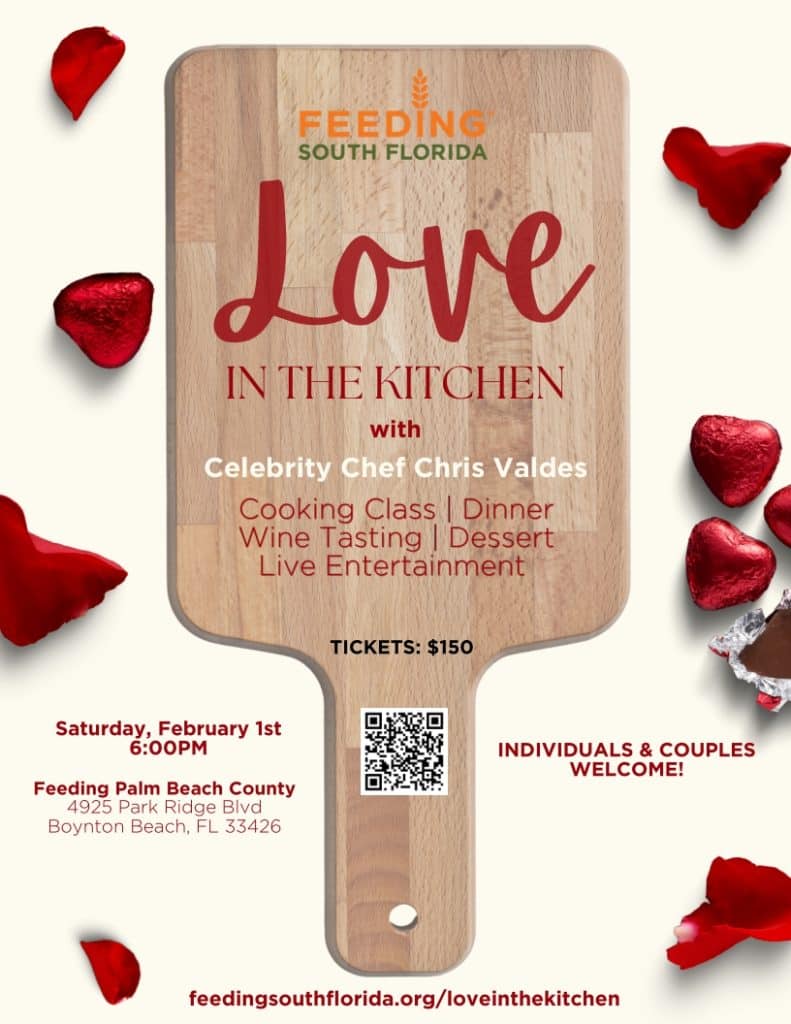 “Love in the Kitchen” with Celebrity Chef Chris Valdes