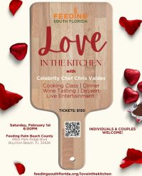 “Love in the Kitchen” with Celebrity Chef Chris Valdes