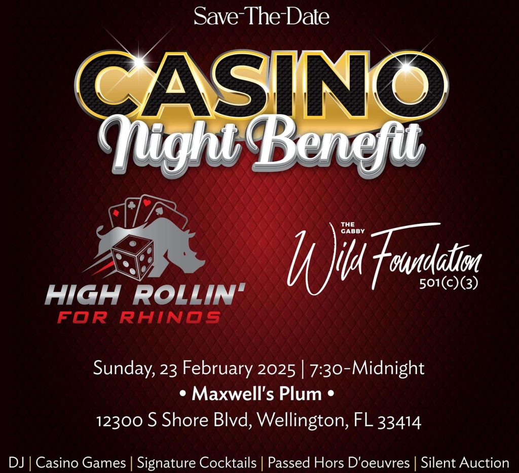 High Rolling for Rhinos in Wellington FL