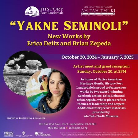 “Yakne Seminoli,” Seminole Fine Art Exhibit - Meet & Greet