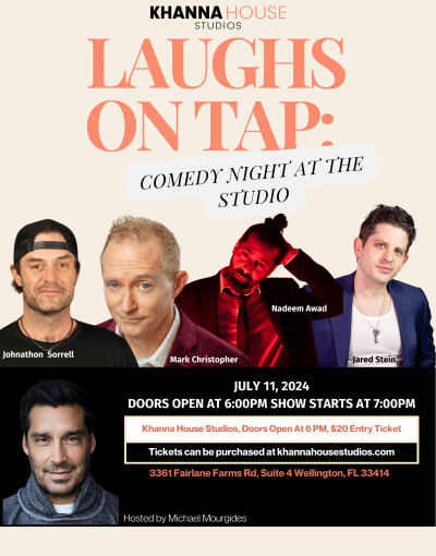 LAUGHS ON TAP: COMEDY NIGHT AT THE STUDIO