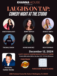 Comedy Night at The Studio, Wellington