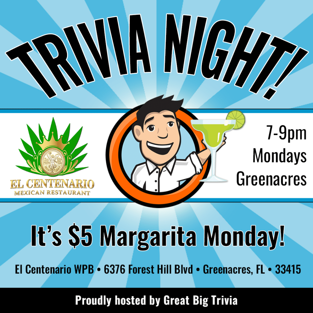 Trivia @ El Centenario WPB