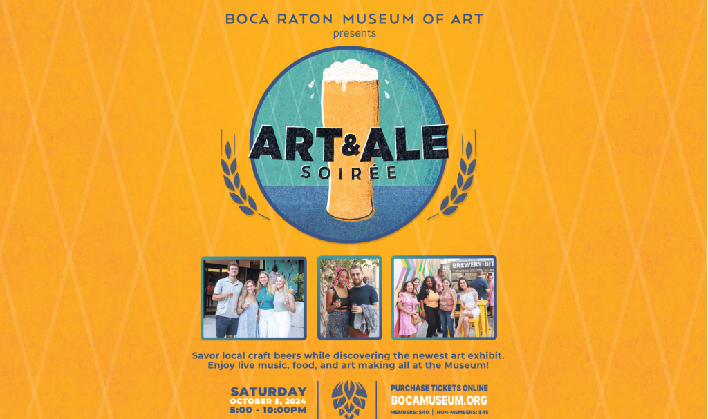 Art & Ale Soiree, Boca Raton Museum of Art