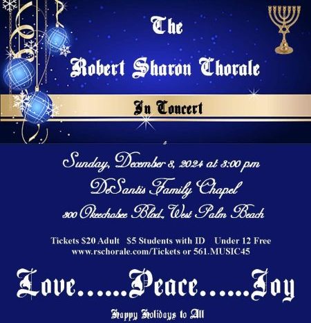 The Robert Sharon Chorale In Concert, West Palm Beach