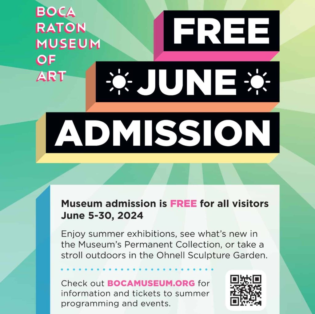 Boca Raton Museum of Art Offers Free June Admission
