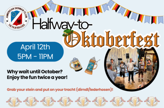 Halfway to Oktoberfest at the American German Club