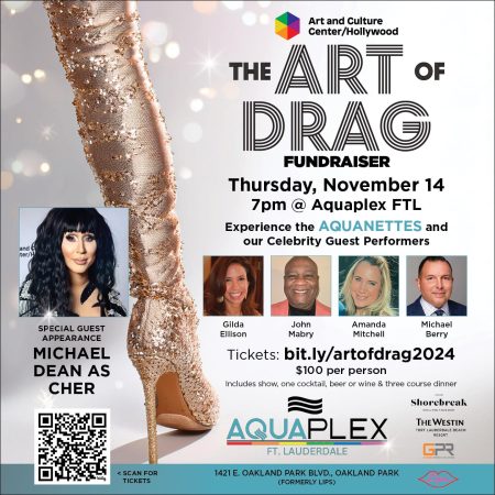 Art & Culture Center/Hollywood’s “The Art of Drag” Fundraiser