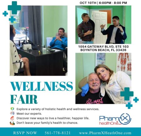 PharmXHealthOne Wellness Fair - Invest in Your Health