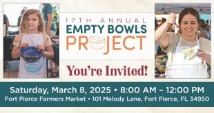 The 17th Annual Empty Bowls Project in Ft. Pierce