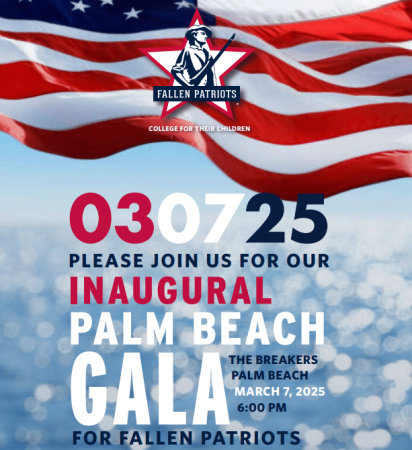 Inaugural Palm Beach Gala for Fallen Patriots