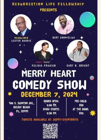 Merry Heart Comedy Show 2024, Delray Beach