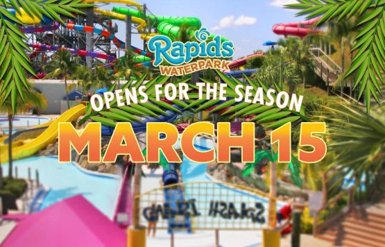 Rapids Water Park Opening Day!